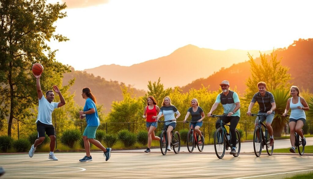 promoting health through sports