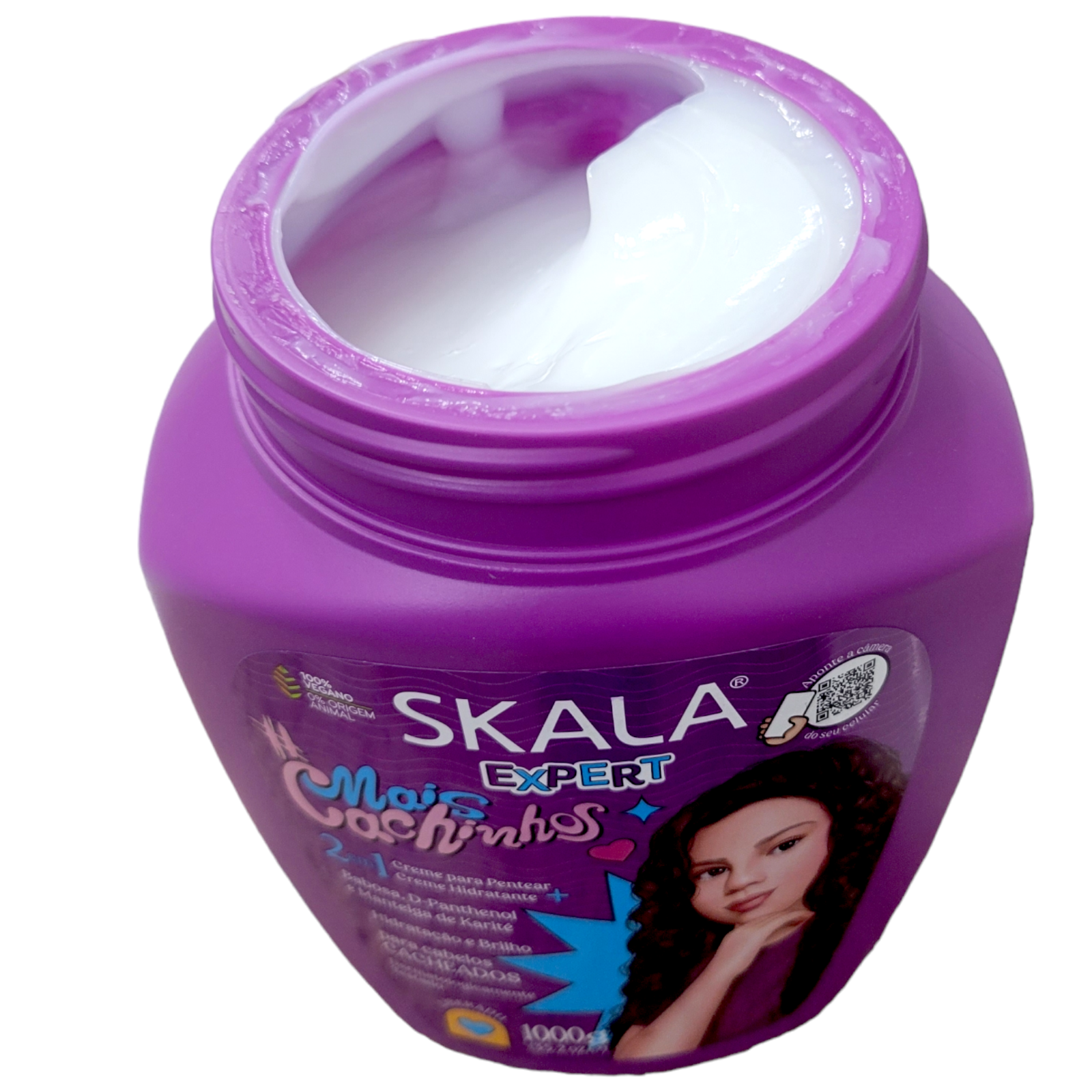 More Curls 2in1 Treatment Cream for Girls with Curly Hair Deep Hydration - Image 6
