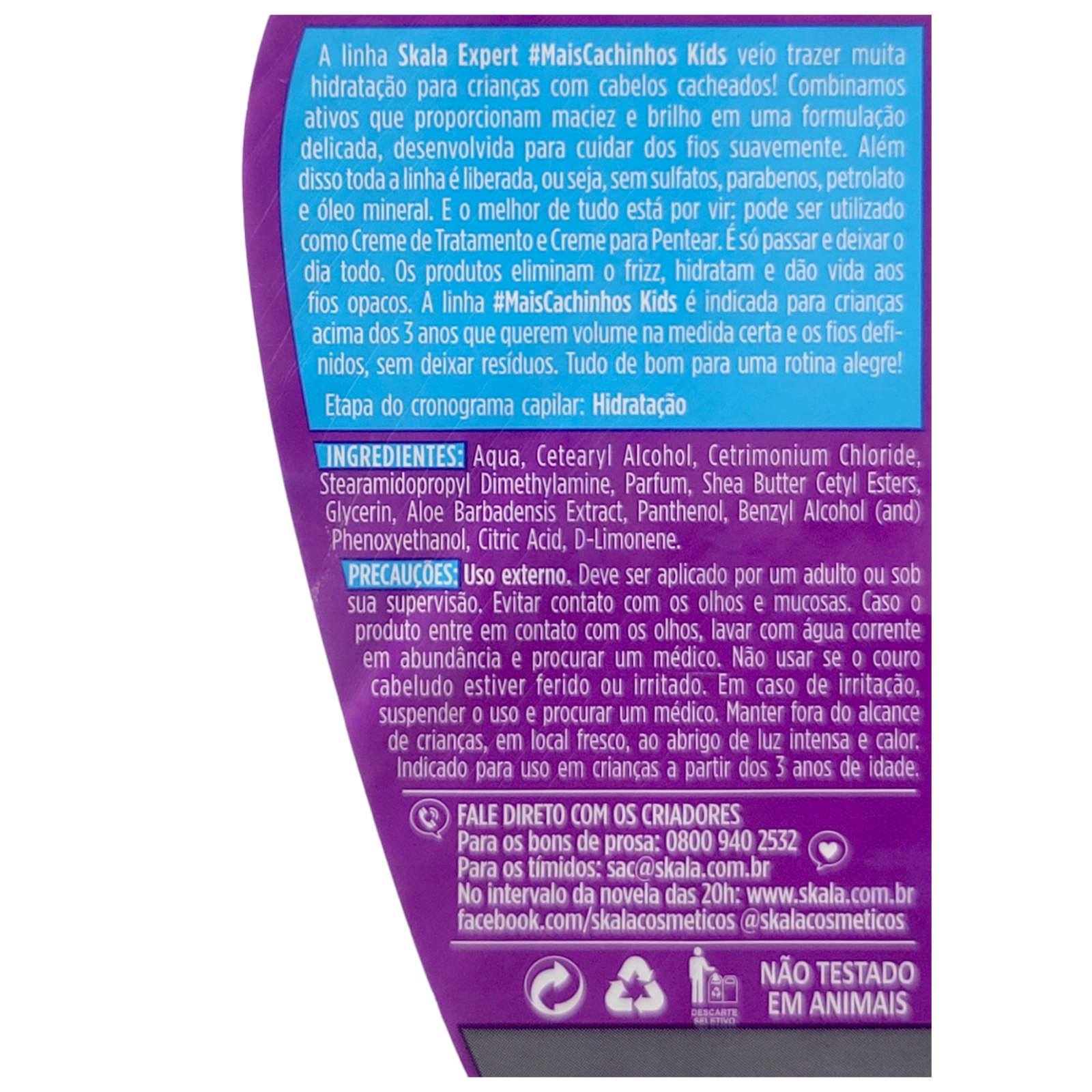 More Curls 2in1 Treatment Cream for Girls with Curly Hair Deep Hydration - Image 11