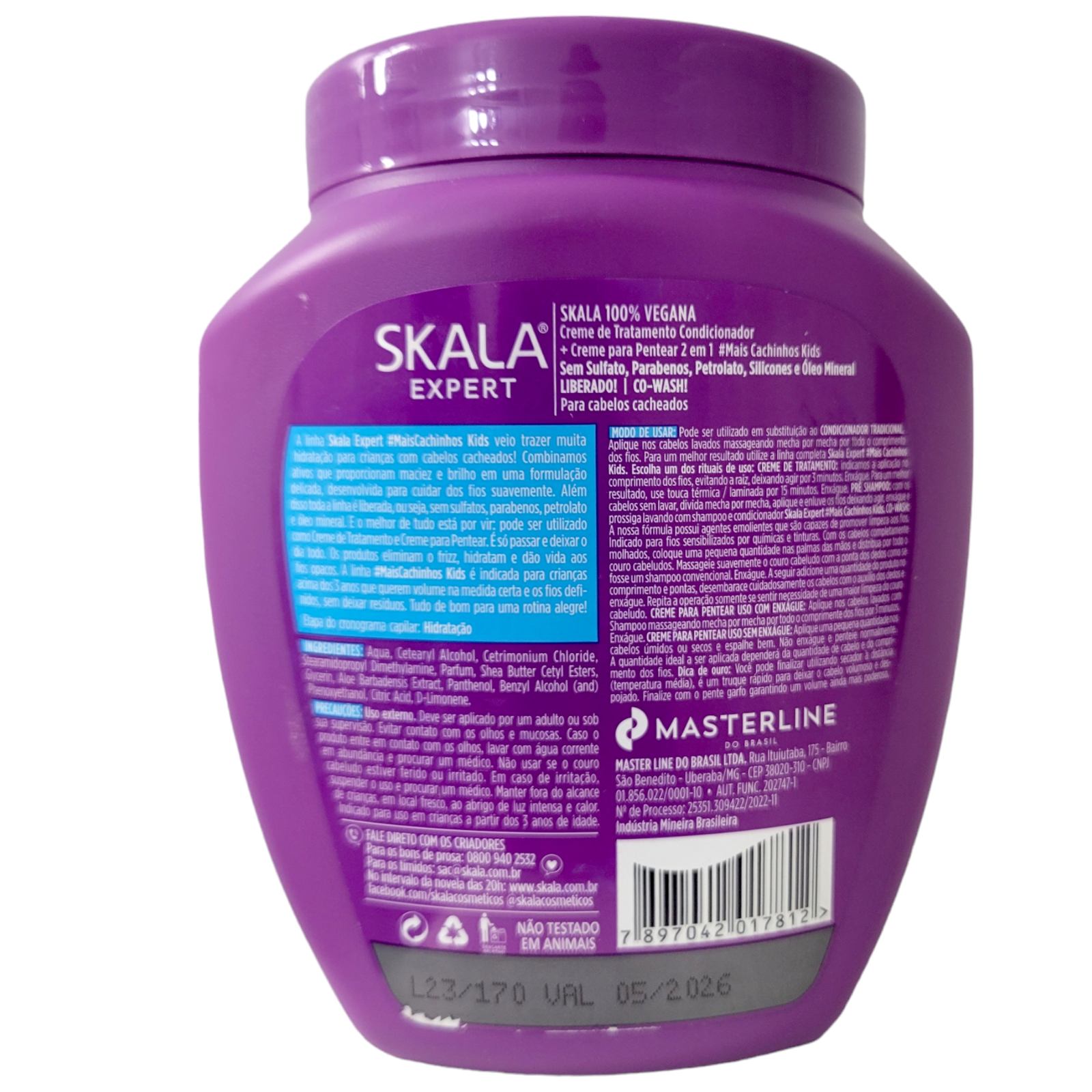 More Curls 2in1 Treatment Cream for Girls with Curly Hair Deep Hydration - Image 3