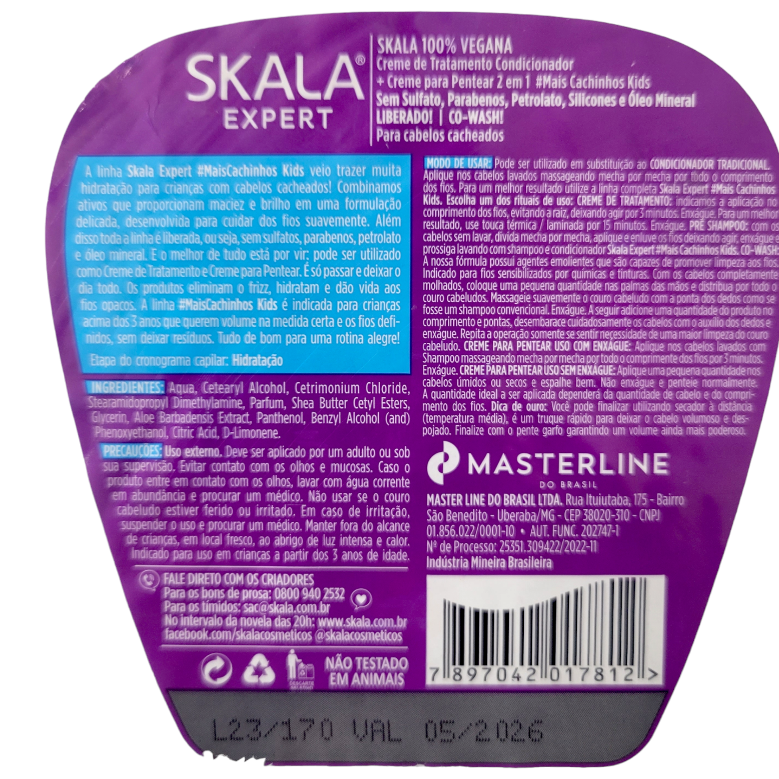 More Curls 2in1 Treatment Cream for Girls with Curly Hair Deep Hydration - Image 12