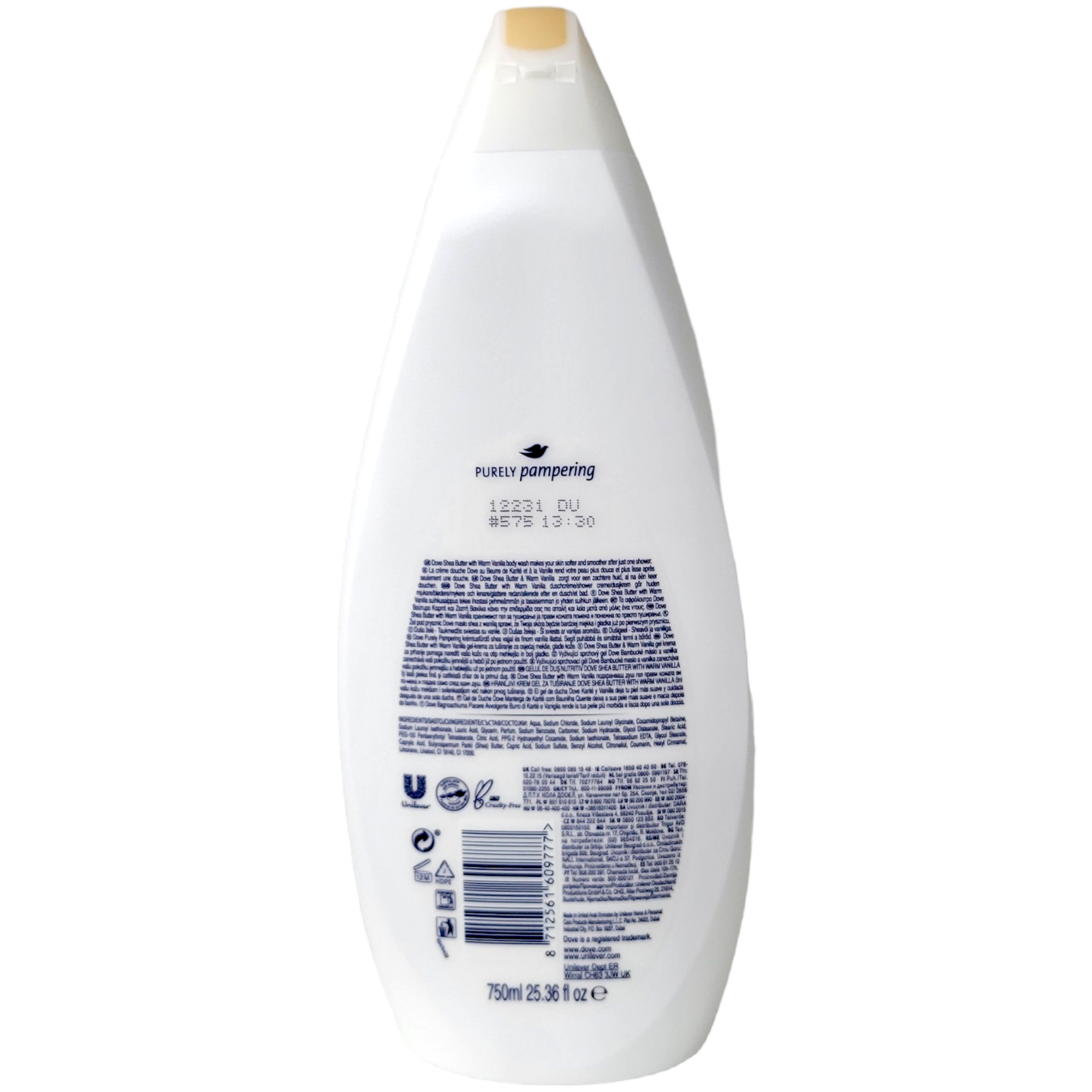 Purely Pampering Shea Butter & Vanilla Body Wash 750 Ml - Image 4