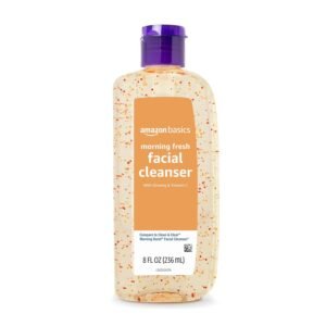 Amazon Basics Morning Fresh Facial Cleanser with Ginseng & Vitamin C — 8 fl oz