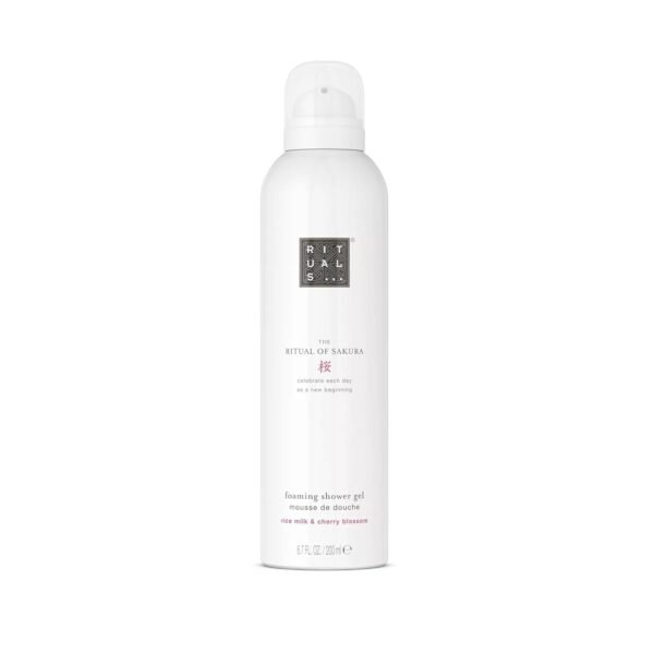 RITUALS Sakura Foaming Shower Gel — Rice Milk & Cherry Blossom, 6.7 fl oz