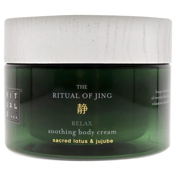 RITUALS The Ritual of Jing Body Cream, 220 ml — Sacred Lotus, Jujube & Chinese Mint; Relaxing & Calming