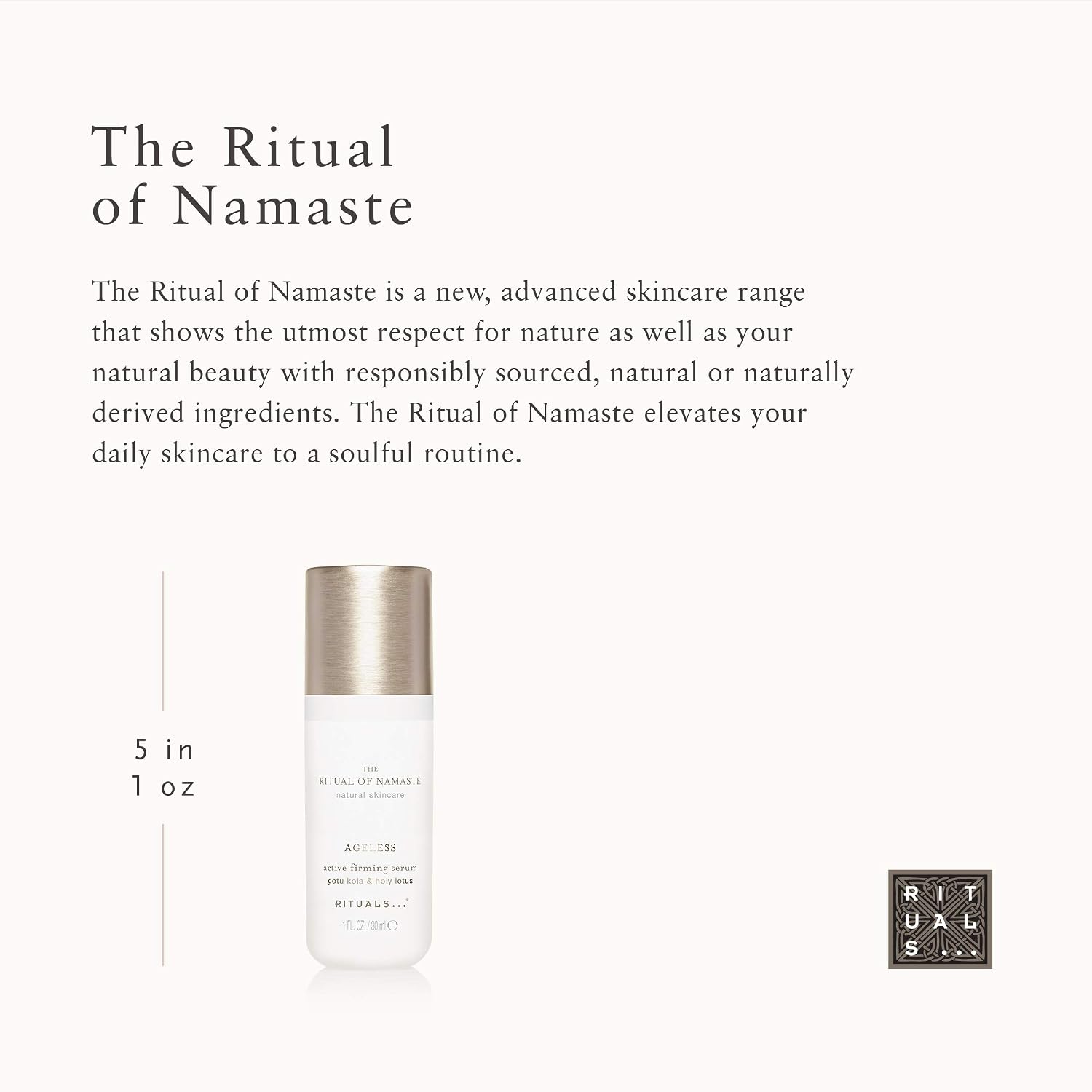 Rituals The Ritual of Namaste Active Firming Serum, 1 fl. oz