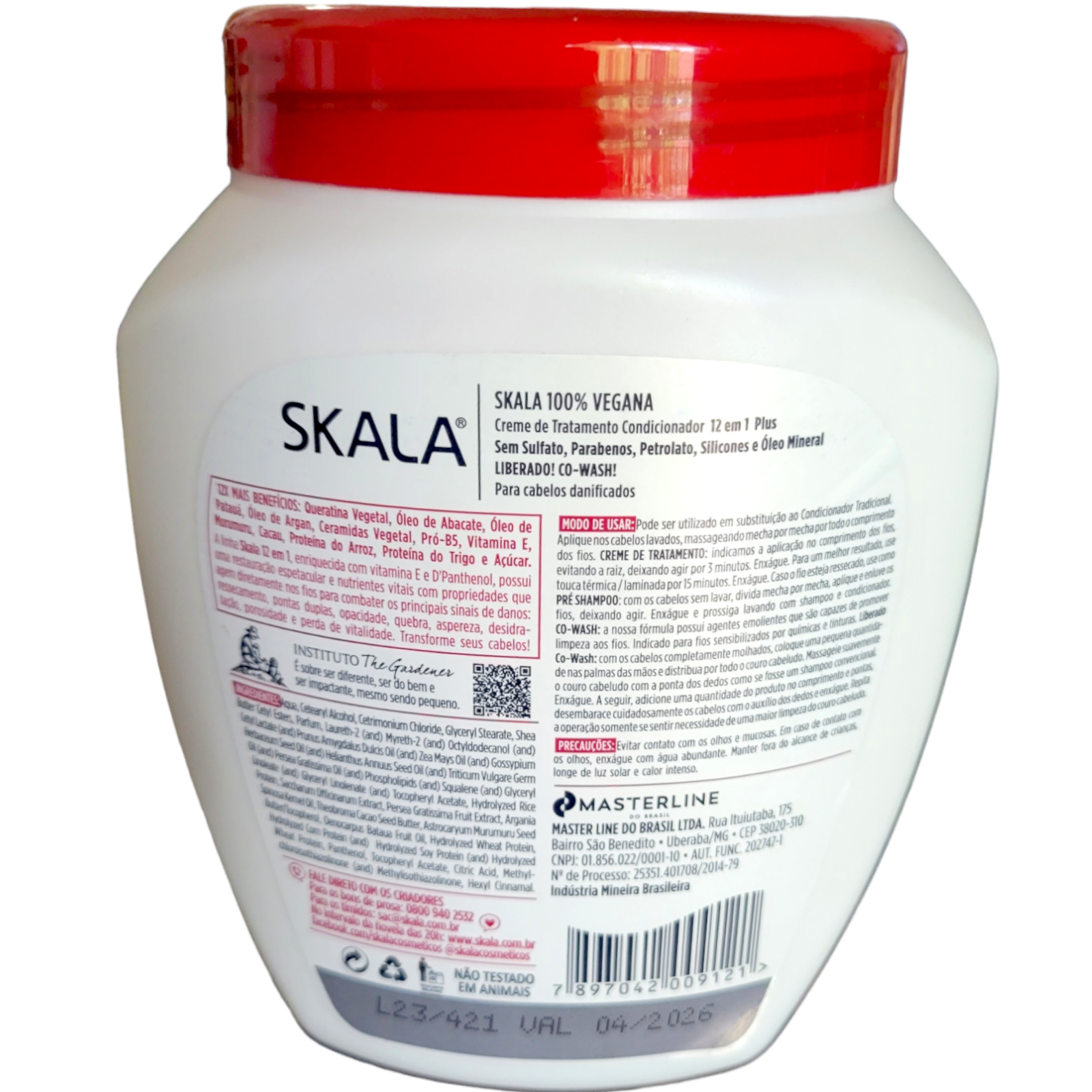 Skala 12-in-1 Hair Treatment Cream for Dry & Frizzy Hair 1000 g - Image 2