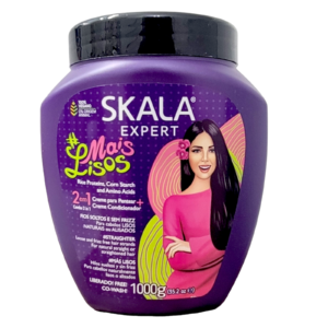 Skala Expert Mais Lisos Hair Treatment Cream for Straight, Frizz-Free Hair 1000 g