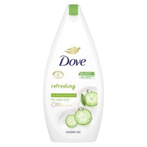 Dove Go Fresh Cucumber & Green Tea Body Wash, 16.9 fl oz / 500 ml, 2-Pack