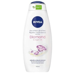 Nivea Diamond & Argan Oil Bath Gel, 750 ml