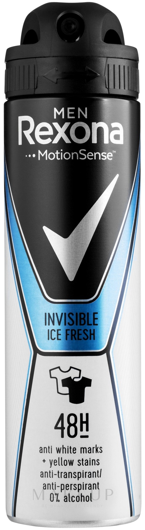 Rexona Men Invisible Ice Fresh Antiperspirant, 48H, 0% Alcohol, 200 ml - Image 5