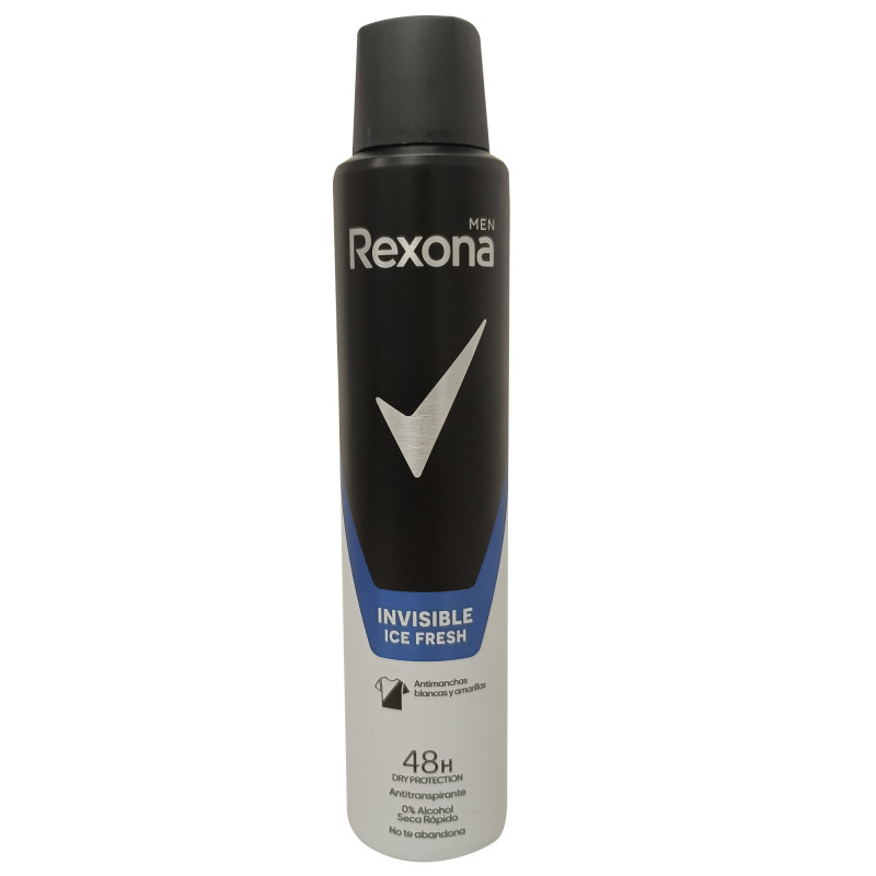 Rexona Men Invisible Ice Fresh Antiperspirant, 48H, 0% Alcohol, 200 ml - Image 6