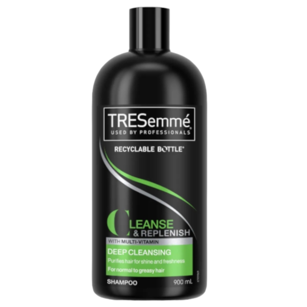 TRESemmé Salon Quality Cleanse & Replenish Shampoo with Multivitamins, 900 ml
